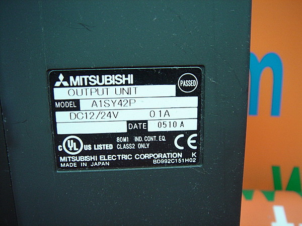 シーケンサ 三菱電機 A1SY42P MITSUBISHI 三菱電機 A1SY42P PLC シーケンサ出力ユニット
